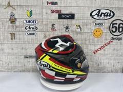 Arai RX-7X IOM-TT 2023 XLサイズ プロショップ限定モデル トリスケリオン」と「TT」が頭頂部に！ マン島TT開催に合わせ