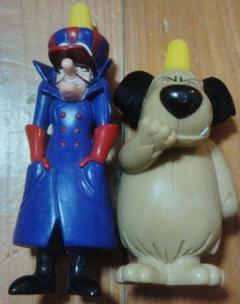 ワッキーワブラー MUTTLEY ケンケン チキチキマシン ボビングヘッド FUNO ボビングヘッド チキチキマシン猛レース ブラック魔王