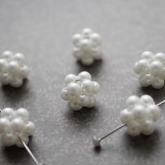 《素材/ビーズボール》10mm【4個】