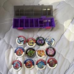 未使用品 ポケモンバトルコイン ケース入り 22枚セット 1997 日本製 Yahoo!オークション -「ポケモンコイン セット」(その他
