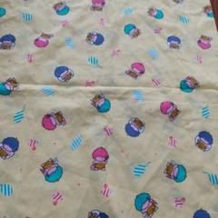 サンリオ ゴロピカドン シーチング生地90×50cm1984年製/昭和レトロ