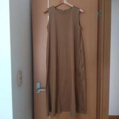 UNIQLO ノースリーブ ロングワンピース L