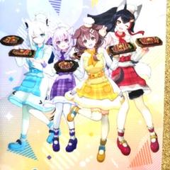 [非売品]ホロライブ　戌神ころね　いきなりステーキコラボ ホロライブ × いきなり！ステーキ 6月1日よりコラボキャンペーン