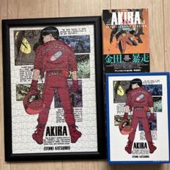 大友克洋　AKIRA　パズル　完成品　額縁付き 大友克洋 AKIRA パズル 完成品 額縁付き