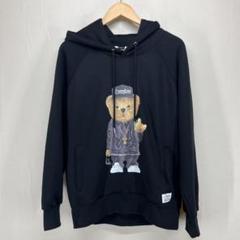STIGMA(スティグマ)☆COMPTON BEAR HOODIE ブラック BEAR STIGMA(スティグマ) スウェット・トレーナー(メンズ