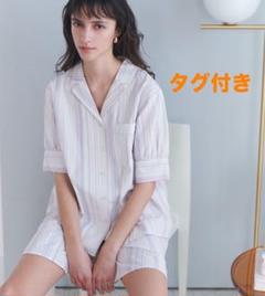 ピーチジョン ルームウェア さらさらストライプパジャマ M / L