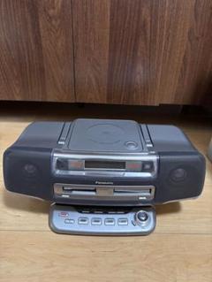 Panasonic CD・MD・カセットデッキセット Panasonic ラジオ・CD・MDデッキ リモコン・取扱説明書