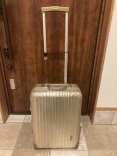 【破損あり】RIMOWA 希少シャンパンゴールド　トパーズ　スーツケース 破損あり】RIMOWA 希少シャンパンゴールド トパーズ スーツ