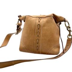 COACH ブラウンレザー ショルダーバッグ ブラウン 【公式】COACH – コーチ ショルダーバッグ レディース