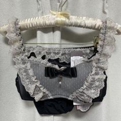 しまむら くる実 コラボ ランジェリー ノンワイヤー　　M ブラック