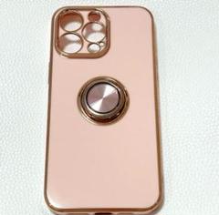 美品❤️iPhone 14ProMax ケース リング付き 6.7インチ ピンク