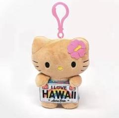 2952ハローキティハワイ香りつきタグ ハワイのお土産の日焼けキティちゃん いただきましたので飾り