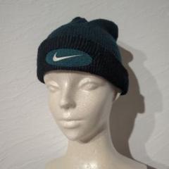 銀タグOLDNIKEナイキニット帽ビーニー90'sレトロヴィンテージキャップ 銀タグOLDNIKEナイキニット帽ビーニー90'sレトロヴィンテージ