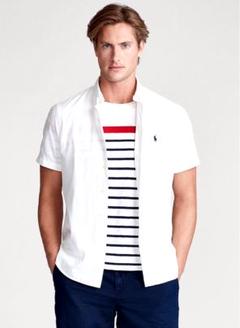 Ralph Lauren【現行品】白 ホワイト 半袖 シャツ QRコード