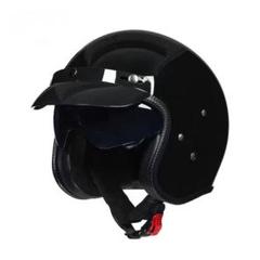 新品グラスファイバージェットヘルメット内蔵サンシールドXL59