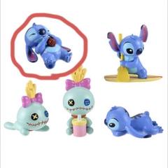 ディズニーストア　シークレット　スティッチ＆スクランプのフィギュア　5種セット Disneyストア購入 スティッチ＆スクランプ シークレット