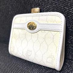 Christian Dior ディオール ハニカム 小銭入れ コインケース 白 Christian Dior ディオール ハニカム柄 小銭入れ コインケース