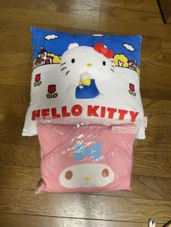 ハローキティ 1番くじクッション＆マイメロミニクッションセット