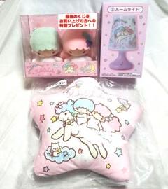 サンリオ あたりくじ キキララ ルームライト クッション ぬいぐるみセット 11/23（土・祝）～順次発売！「キキ＆ララ当りくじ」｜サンリオ