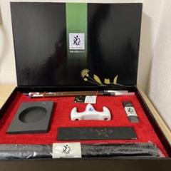 ⭕️希少　高島虎斑石硯　新品　滋賀県　堀野積善堂謹製　彫刻長方研　致良知 2025年最新】高島硯の人気アイテム - メルカリ