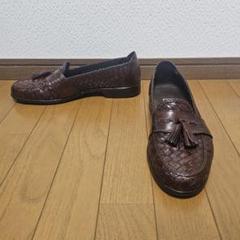 靴 COLE HAAN Bragano Vintage Bragano Cole Haan Italy Men's 11 Black Leather Dress