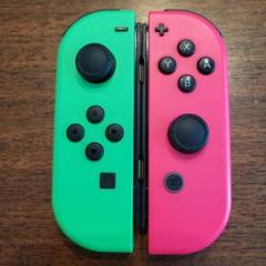 Joy-Con(L) ネオングリーン/(R) ネオンピンク | My Nintendo