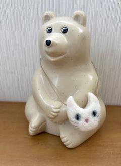 羊毛フェルト　猫ポシェット