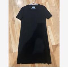 極美品PRADA プラダブラックニットワンピースフレアプリーツ