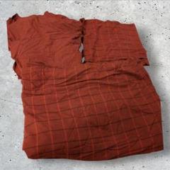 チェック柄 シングルカバーセット　12月末まで掲載