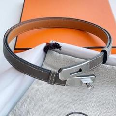 anuke アンヌークThin Leather Beltゴールド レザーベルト