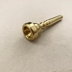 トランペットマウスピースサイズ7c ゴールドマウスピース
