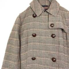 ポールスミス ブラック Paul Smith ガンクラブチェック トレンチコート