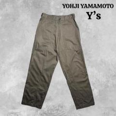 Y's ベイカーパンツ テーパード オリーブ yohji yamamoto