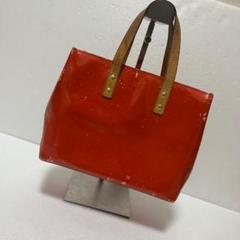 ルイヴィトン ヴェルニ トートバッグ ボルドー系 傷あり　ヴィンテージ　A4収納 ルイヴィトン ヴェルニ トートバッグ ボルドー系 傷あり