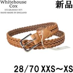 ホワイトハウスコックス ドレスベルト34/85フレンチカーフ マホガニー焦げ茶 Whitehouse Cox 8/17プレミアム会員+5% ホワイトハウスコックス