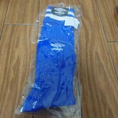 umbro 青 ソックス 19-21