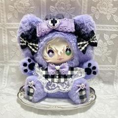 ねこ ぬい服 おすわりぬい服 着ぐるみ 16cm にじぬい - メルカリ