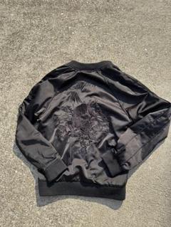 【BLACK by VANQUISH】デニムスカジャン　ブラックバイバンキッシュ BLACK by VANQUISH】デニムスカジャン ブラックバイバンキッシュ
