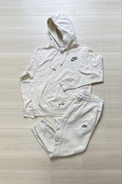 新品　NIKE上下セットアップ　Ｌ　オフホワイト　ウーブン　ビッグスウォッシュ 1新品 NIKE上下セットアップ L オフホワイト ウーブン ビッグス