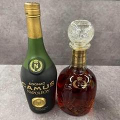 COGNAC CAMUS NAPOLEON ２本　箱付 2025年最新】CAMUS ナポレオン コニャックの人気アイテム - メルカリ