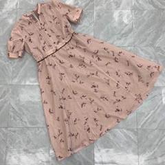 レッセパッセ 花柄 りぼん ワンピース レッセパッセ 花柄ワンピース - メルカリ