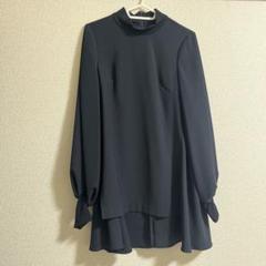 AGA 長袖ハイネックフレアチュニック 9号 AGA 長袖ハイネックフレアチュニック 9号