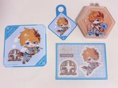 原神 スイパラ アクスタ 缶バッジ コースター ステッカー タルタリヤ Amazon.co.jp: 原神 スイパラコラボ タルタリヤ コースター