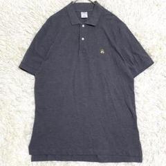 ☆未使用品☆ Brooks Brothers ポロシャツ 鹿の子 刺繍ロゴ　M Brooks Brothers - 希少サイズ USA製ビンテージ ブルックス