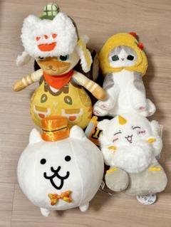 モンハン にゃんこ大戦争 ちいかわ モフサンド ぬいぐるみ まとめ売りセット