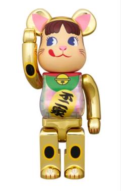 MEDICOM TOY - 新品未開封 BE@RBRICK 着ぐるみ ペコちゃん  100％ &amp; 400％ MEDICOM TOY - R@BBRICK 着ぐるみ ペコちゃん ミルキー 100