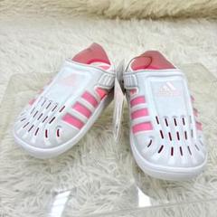 未使用adidas アディダス スポーツサンダル ジュニア クローズドトゥ