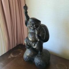木彫 一刀彫 大黒 検) 骨董 古民芸 古道具 民芸 縁起物 仏教美術