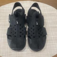 Nike キッズ用 ブラックサンダル