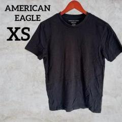 AMERICAN EAGLE【XS】スタンダードフィット Tシャツ ブラック